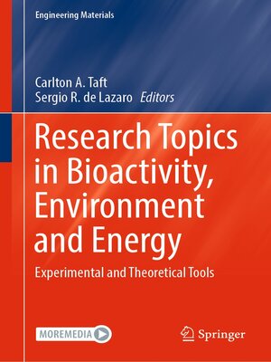 cover image of Research Topics in Bioactivity, Environment and Energy